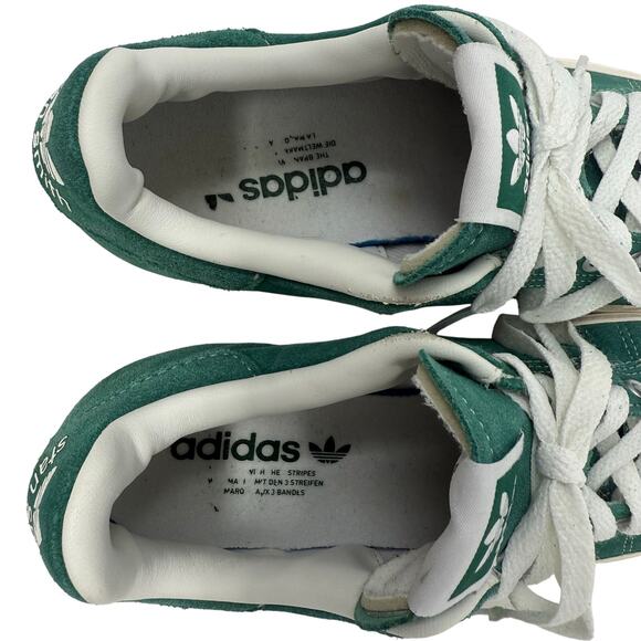 Adidas Stan Smith CS Suede Green Sneakers Women’s 4 / Men’s 5.5 - Picture 5 of 9